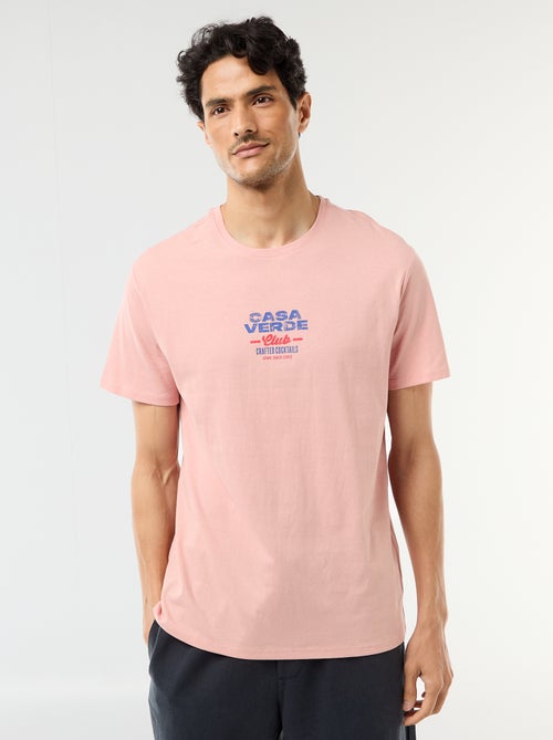 T-shirt imprimé fantaisie - Kiabi