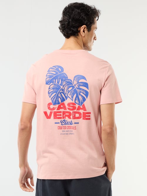 T-shirt imprimé fantaisie - Kiabi