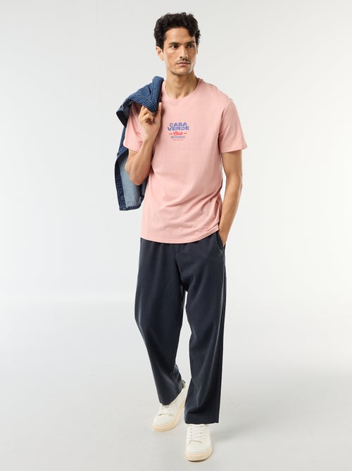 T-shirt imprimé fantaisie - Kiabi