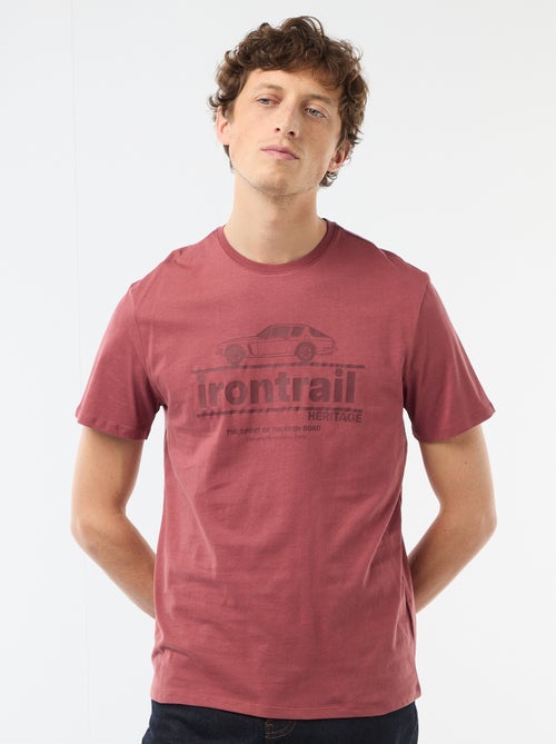 T-shirt imprimé fantaisie - Kiabi