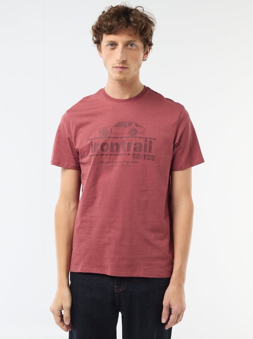 T-shirt imprimé fantaisie - Kiabi