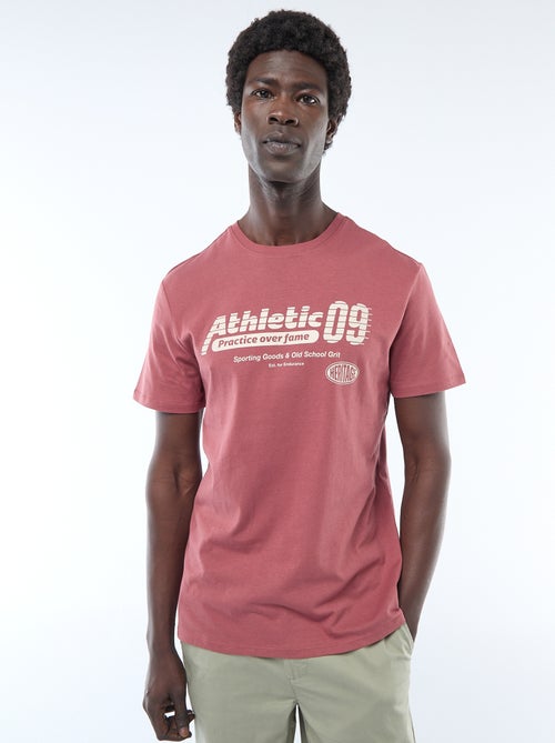 T-shirt imprimé fantaisie - Kiabi