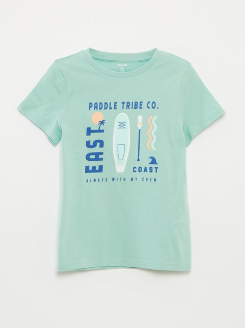T-shirt imprimé fantaisie - Kiabi