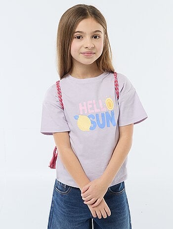 T-shirt imprimé fantaisie