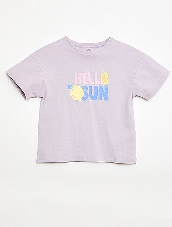 T-shirt imprimé fantaisie