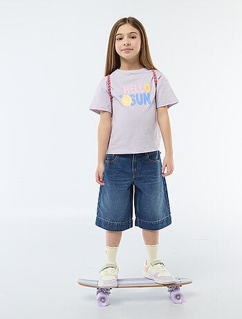 T-shirt imprimé fantaisie