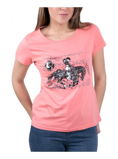 T shirt imprimé femme Valentina - Kiabi