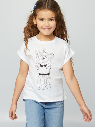 T-shirt imprimé 'Fête des pères'