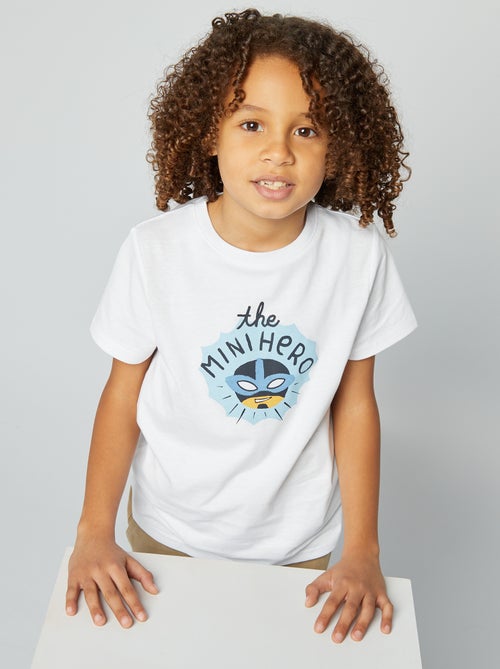 T-shirt imprimé Fête des pères - Kiabi