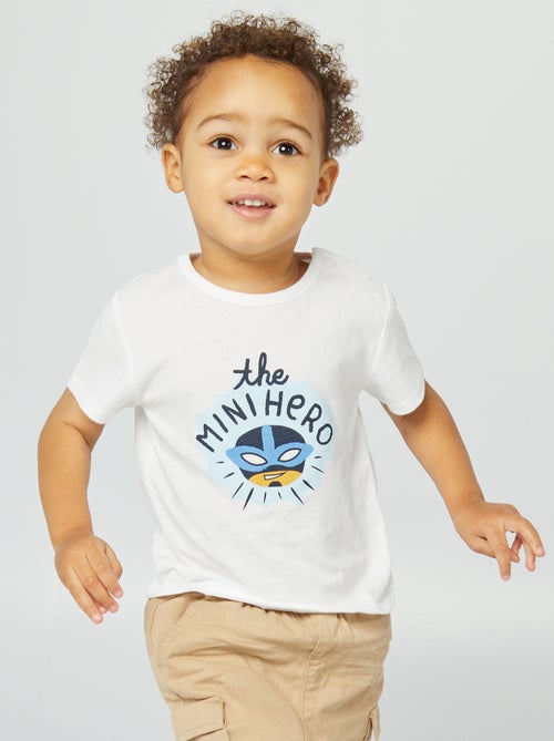 T-shirt imprimé Fête des pères - Kiabi