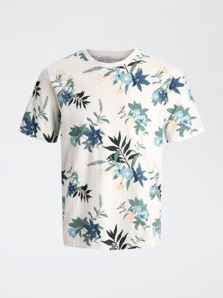 T-shirt imprimé fleuri 'JJ Rebel'