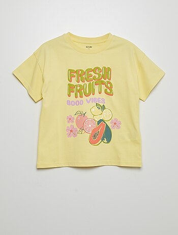 T-shirt imprimé 'fruits'