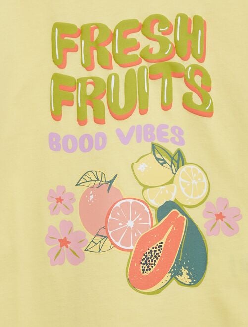 T-shirt imprimé 'fruits' - Kiabi