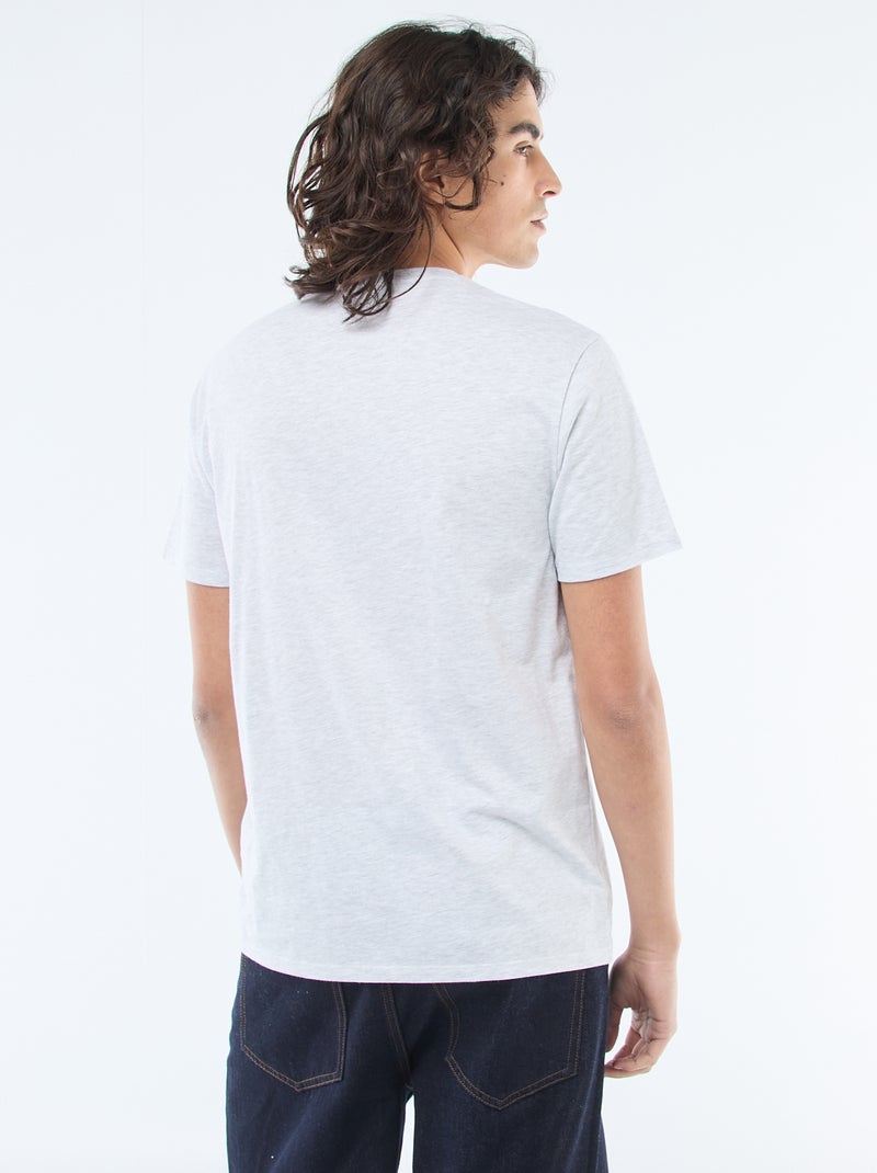 T-shirt imprimé 'Goldorak' Gris - Kiabi