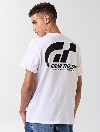 T-shirt imprimé 'Gran Turismo' recto verso