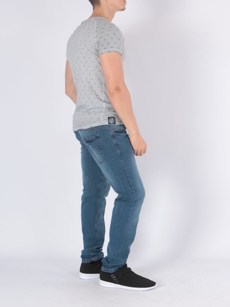 T-shirt imprimé Gris - Kiabi