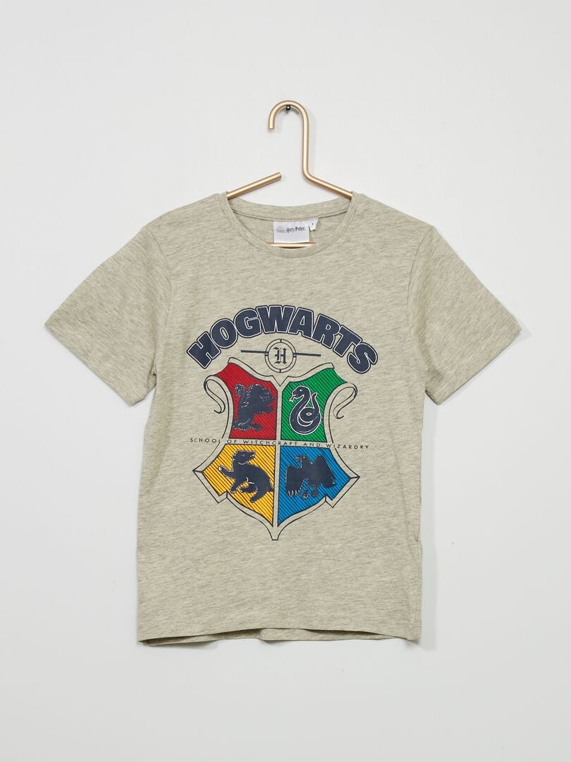 T-shirt imprimé 'Harry Potter' gris - Kiabi