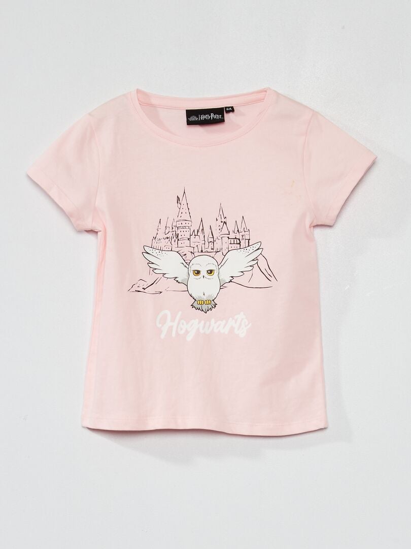 T-shirt imprimé 'Harry Potter' rose - Kiabi