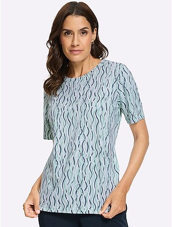 T-shirt Imprimé Imprimé Mode - Taille Standard - Witt