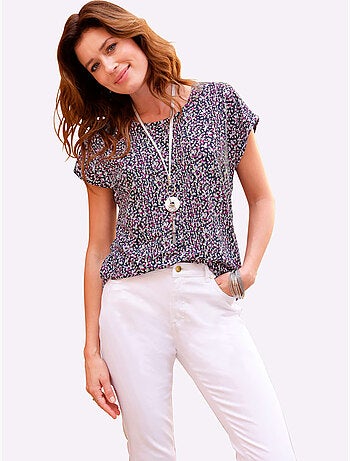 T-shirt Imprimé Imprimé Mode - Taille Standard - Witt