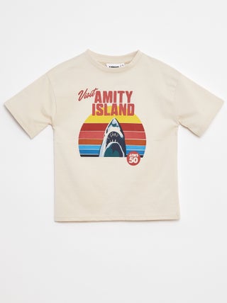 T-shirt imprimé 'Jaws'