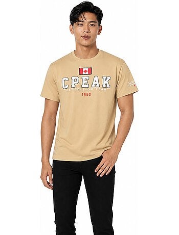 T-shirt imprimé jerateak – canadian peak