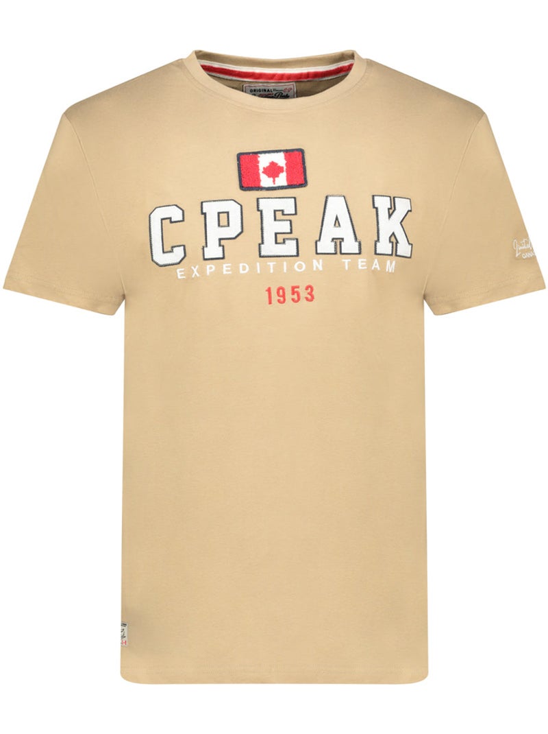T-shirt imprimé jerateak – canadian peak Beige - Kiabi