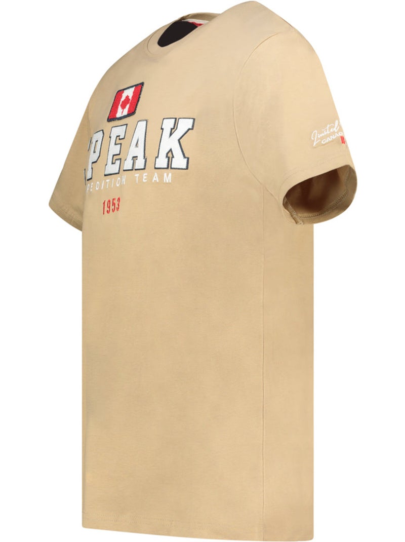 T-shirt imprimé jerateak – canadian peak Beige - Kiabi