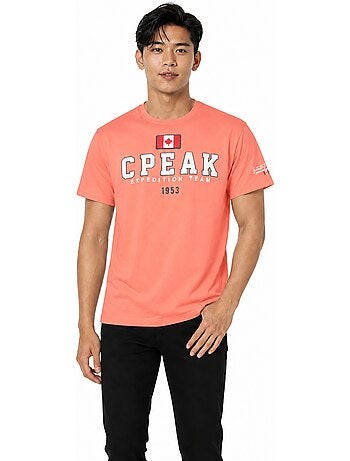 T-shirt imprimé jerateak – canadian peak