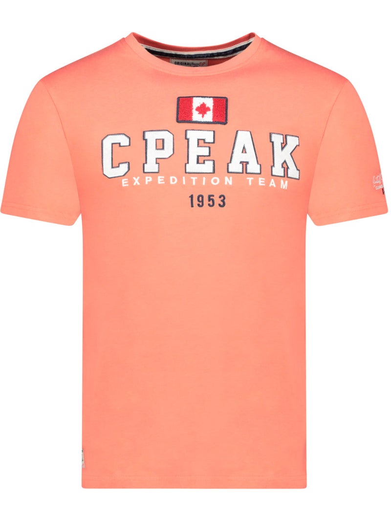T-shirt imprimé jerateak – canadian peak Corail - Kiabi