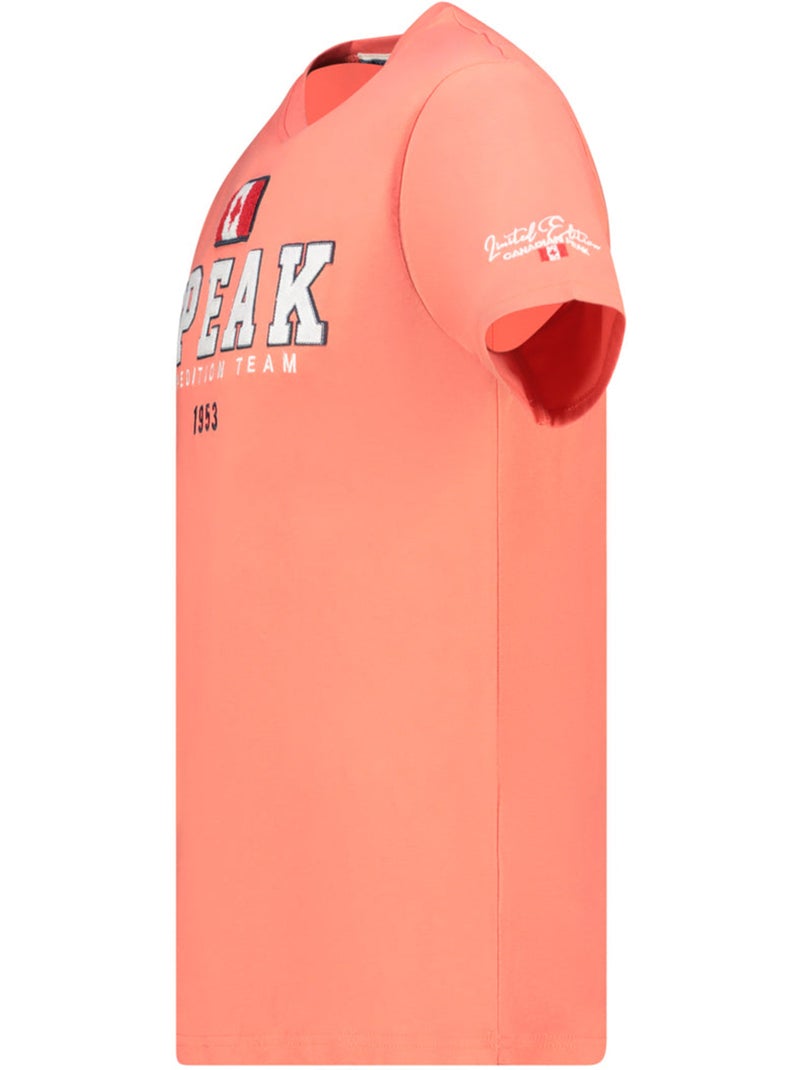 T-shirt imprimé jerateak – canadian peak Corail - Kiabi