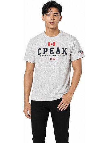 T-shirt imprimé jerateak – canadian peak