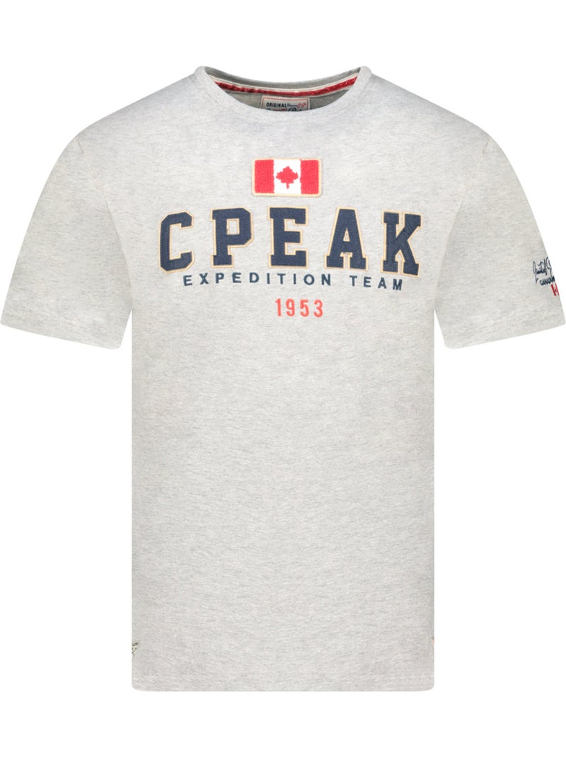 T-shirt imprimé jerateak – canadian peak Gris clair - Kiabi