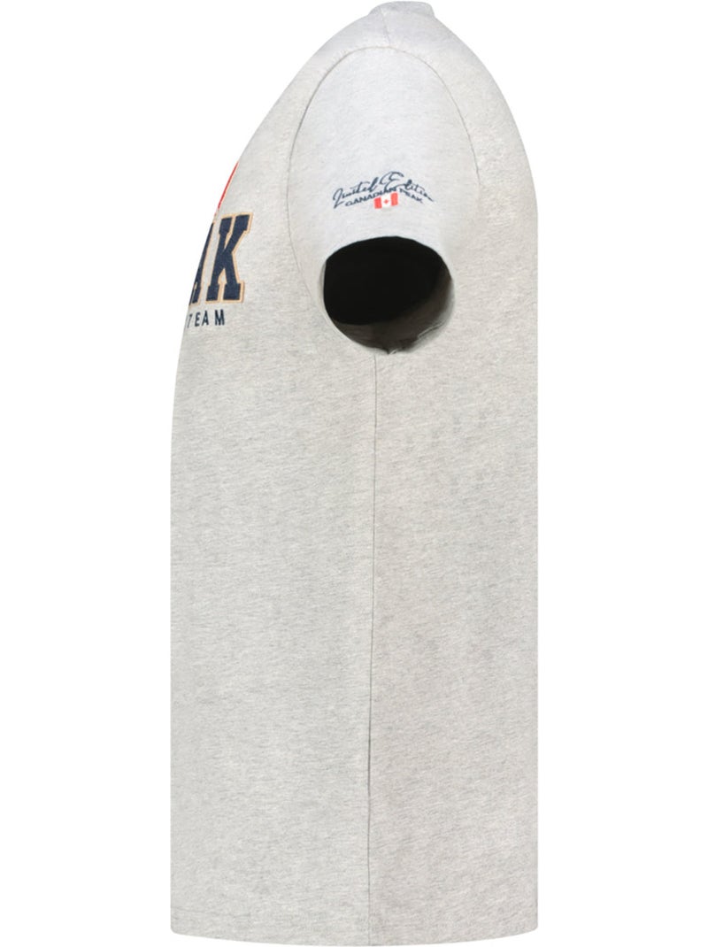 T-shirt imprimé jerateak – canadian peak Gris clair - Kiabi