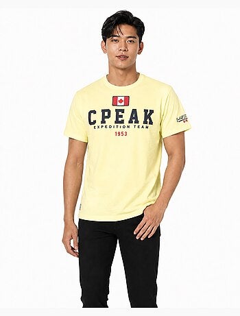 T-shirt imprimé jerateak – canadian peak