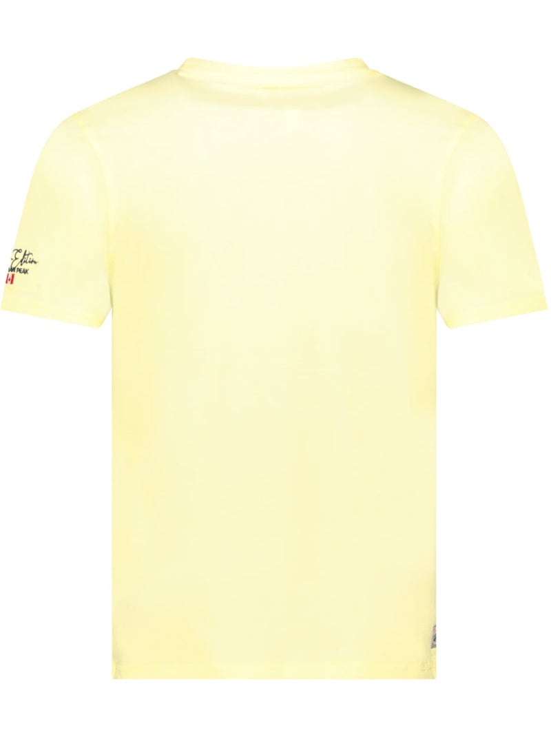 T-shirt imprimé jerateak – canadian peak Jaune clair - Kiabi