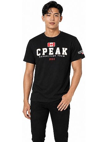 T-shirt imprimé jerateak – canadian peak