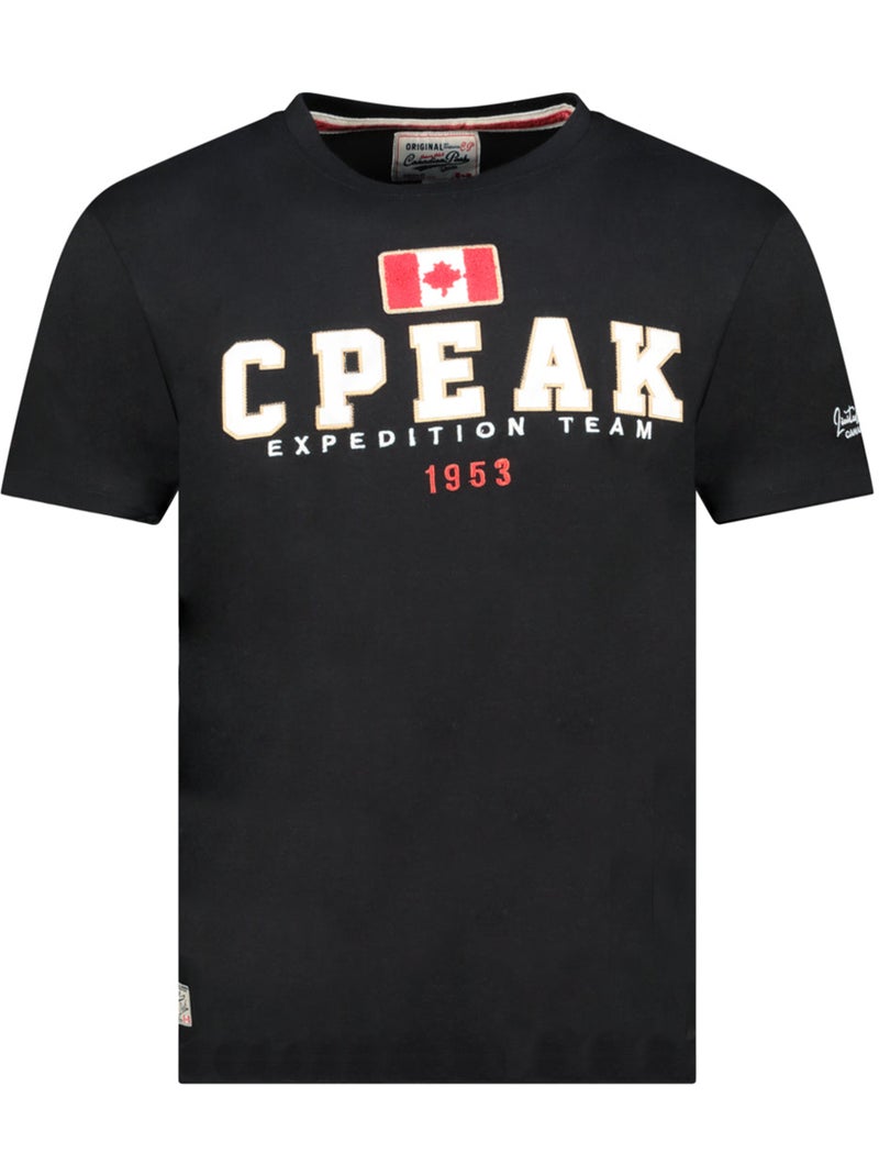T-shirt imprimé jerateak – canadian peak Noir - Kiabi