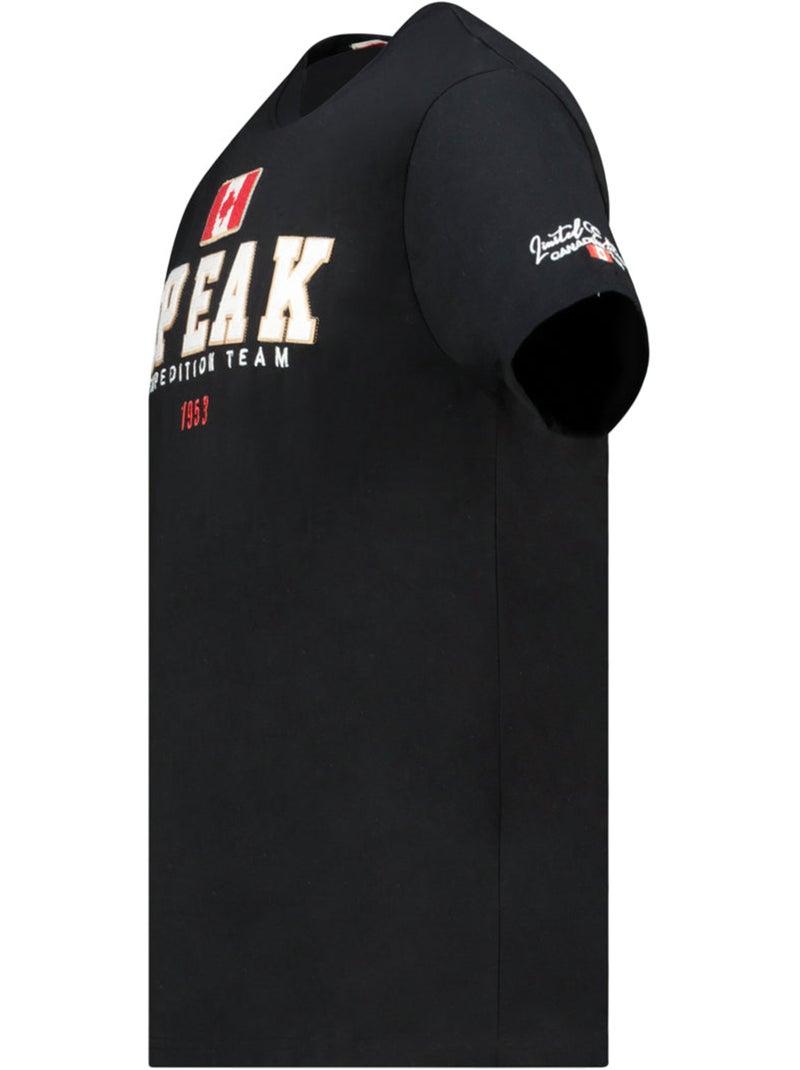 T-shirt imprimé jerateak – canadian peak Noir - Kiabi
