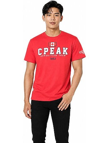 T-shirt imprimé jerateak – canadian peak