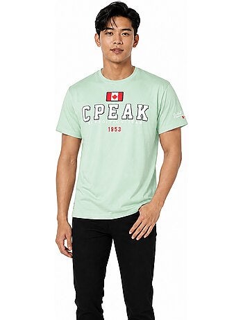 T-shirt imprimé jerateak – canadian peak