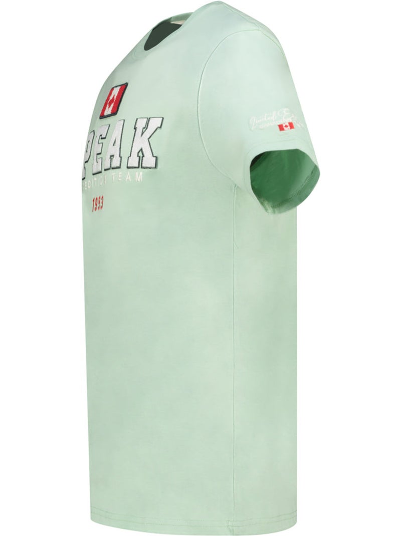 T-shirt imprimé jerateak – canadian peak Vert pastel - Kiabi