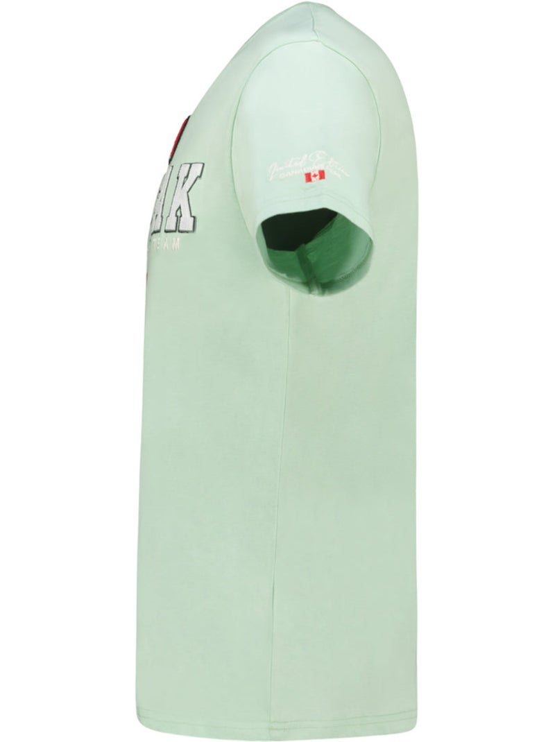 T-shirt imprimé jerateak – canadian peak Vert pastel - Kiabi
