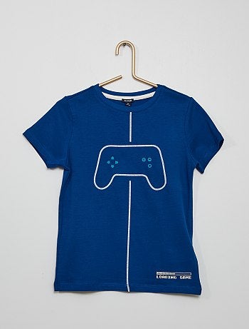 T-shirt imprimé 'jeux vidéos'