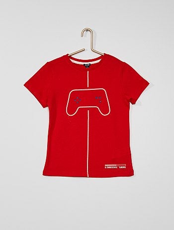 T-shirt imprimé 'jeux vidéos'