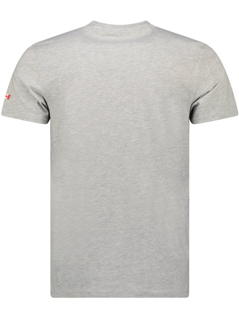T-shirt imprimé josseak – canadian peak Gris clair - Kiabi