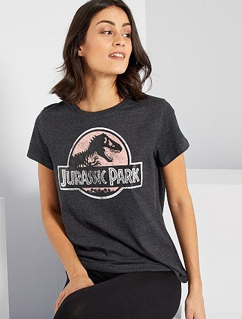 T-shirt imprimé 'Jurassic Park'