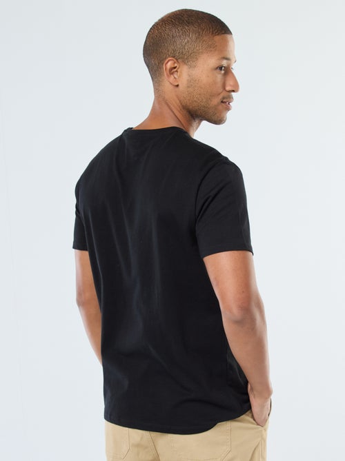 T-shirt imprimé 'K2000' à manches courtes - Kiabi