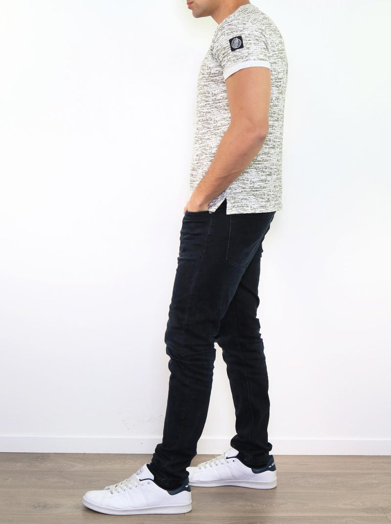 T-shirt imprimé Kaki - Kiabi
