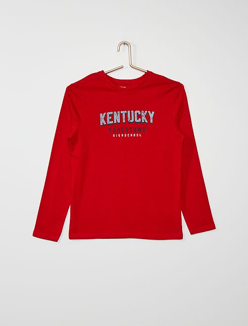 T-shirt imprimé 'Kentucky'                                                                                                                                                                                                                                                                                                                                                                                                                                                                                                                                                                                                                                         rouge 
